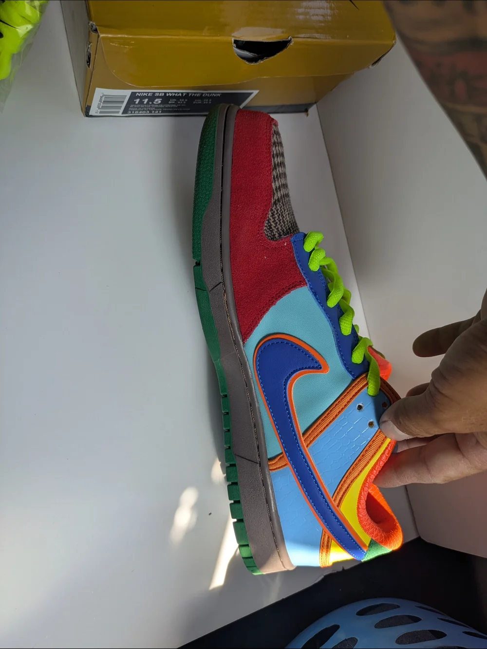 Nike What The Dunk -Size 12 NWT